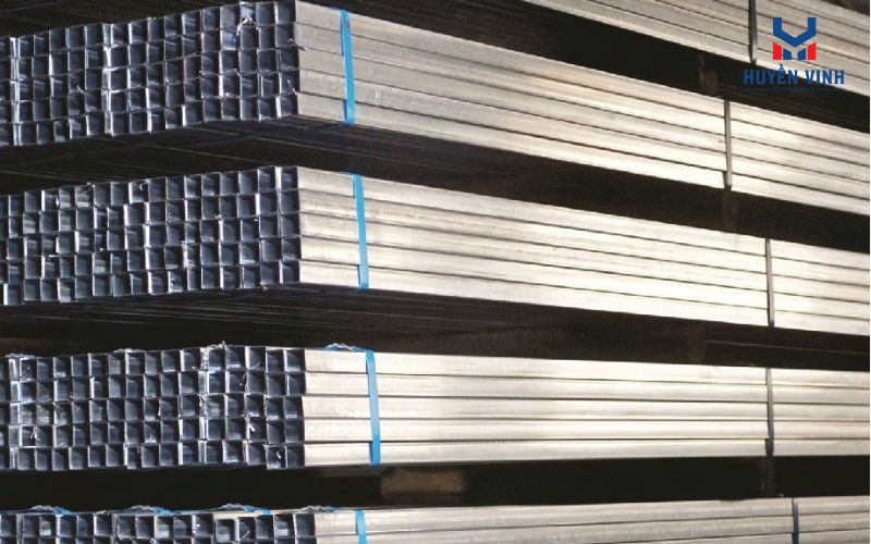 Thép hộp vuông mạ kẽm 2