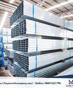 Thép hộp chữ nhật mạ kẽm