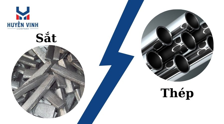 phân biệt thép và sắt