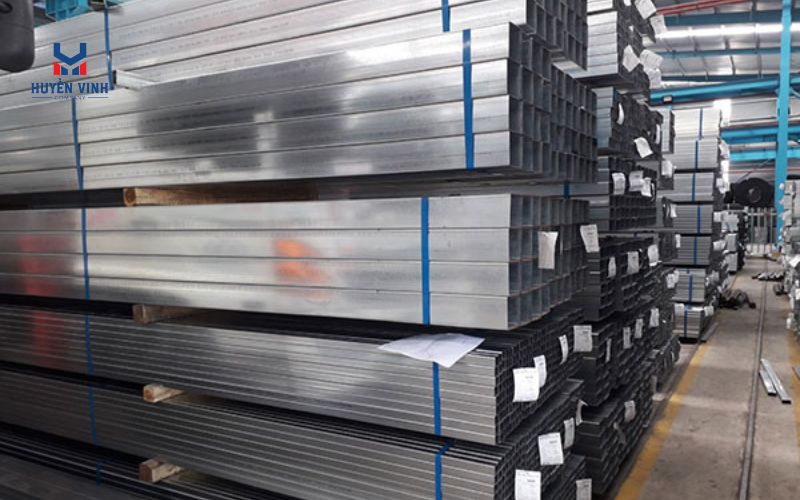 Các loại thép hộp mạ kẽm