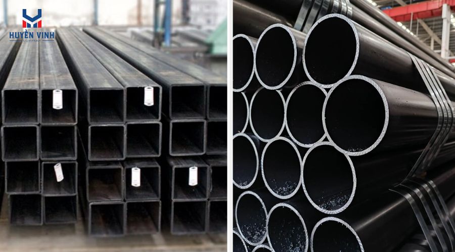 Thép hộp đen và thép ống đen