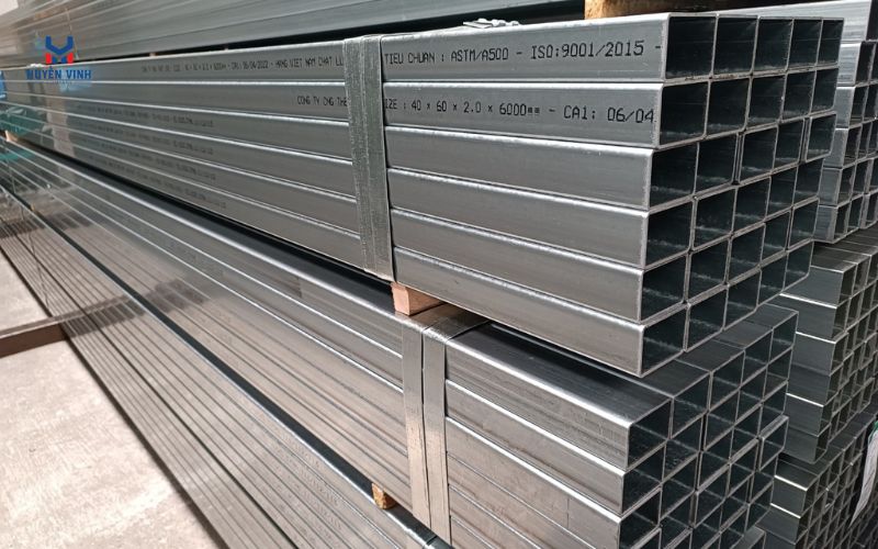 Ứng dụng của thép hộp mạ kẽm 40x80