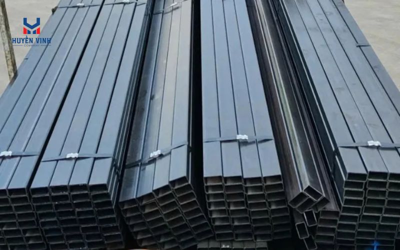 Quy cách thép hộp đen 25x50 phổ biến trên thị trường Quy cách thép hộp đen 25x50 phổ biến trên thị trường