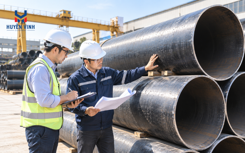 Quy cách ống thép đen cỡ lớn 3 Quy cách ống thép đen cỡ lớn 3