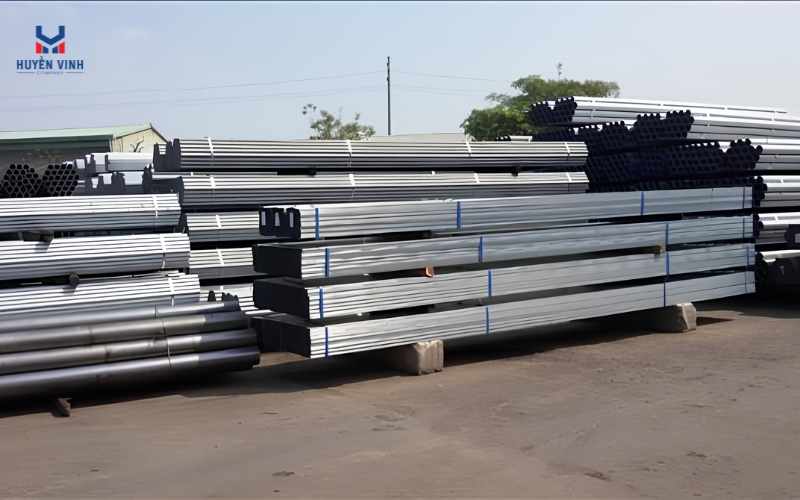 Thép hộp mạ kẽm 2
